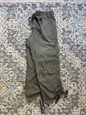 Calvin Klein Olive Green 100% Cotton Cargo Pant